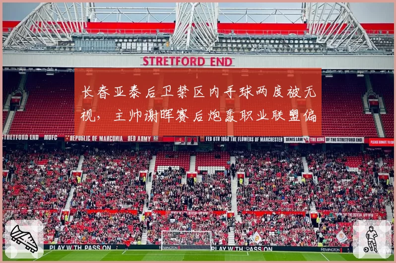 长春亚泰后卫禁区内手球两度被无视,主帅谢晖赛后炮轰职业联盟偏袒客队